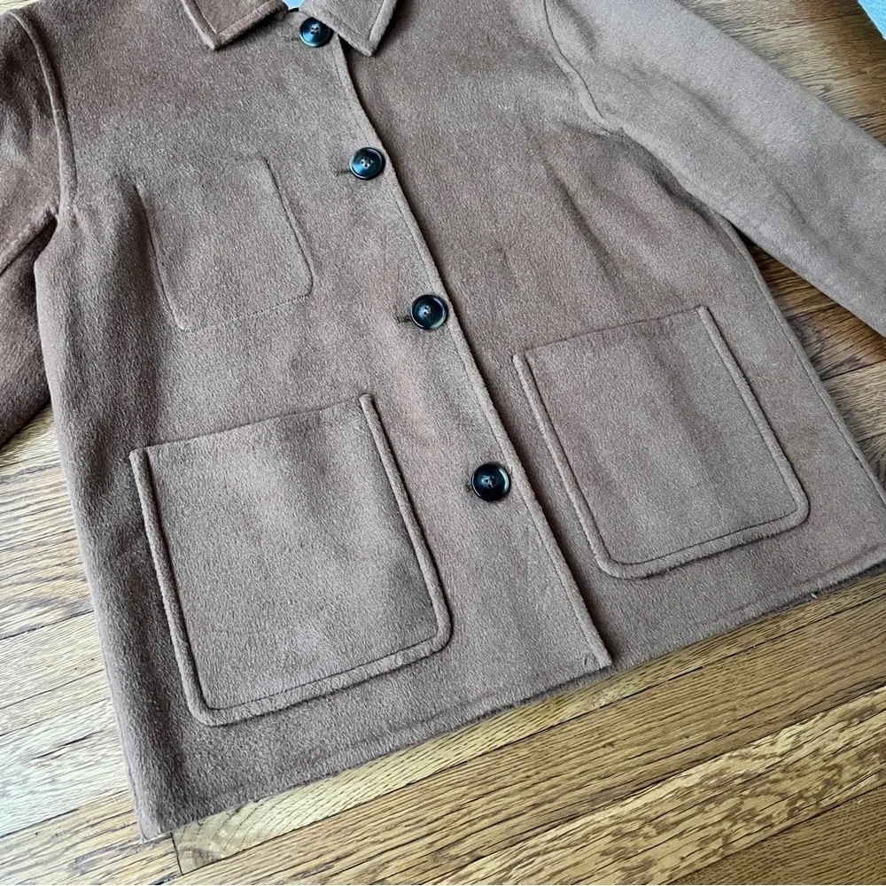 MODREF Brown Button-Up Jacket - Picture 2 of 6